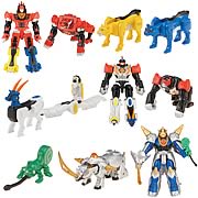Power Rangers Micro Animal Zords Wave 4 Figures Case